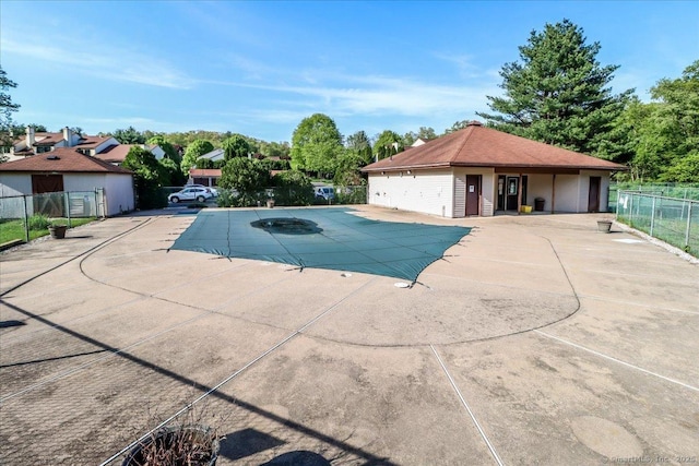 61 Wickhams Fancy Unit 61, Canton, CT 06019 - view of pool featuring fence and a patio