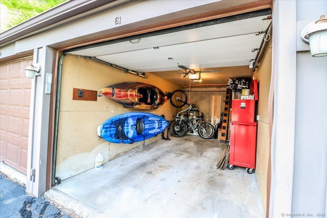 61 Wickhams Fancy Unit 61, Canton, CT 06019 - garage with a garage door opener