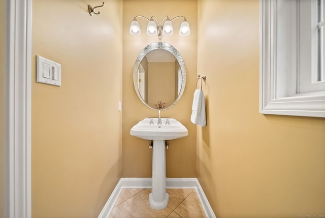 420 Winding Rdg, Southington, CT 06489 - bathroom featuring tile patterned floors and baseboards