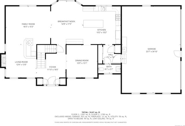 420 Winding Rdg, Southington, CT 06489 - floor plan / room layout
