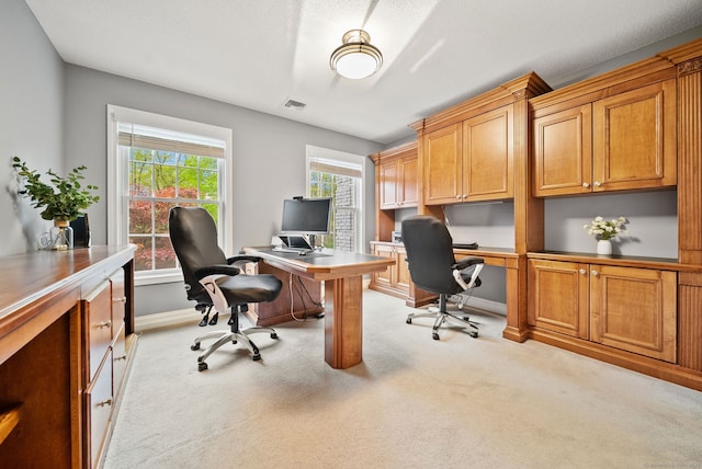 420 Winding Rdg, Southington, CT 06489 - home office featuring light colored carpet and baseboards