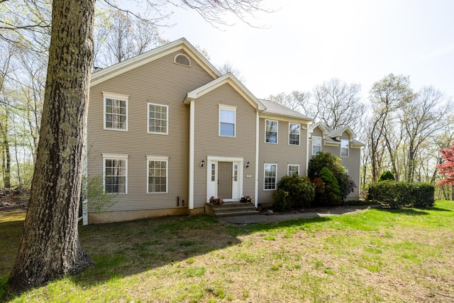 114 Cobbler Ln, Southbury, CT 06488 - colonial inspired home with a front lawn