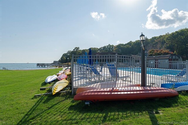 22 Harbour Vlg Unit A, Branford, CT 06405 - community pool with a water view