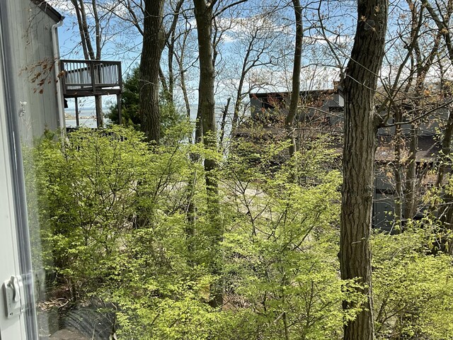 22 Harbour Vlg Unit A, Branford, CT 06405 - view of yard featuring a balcony