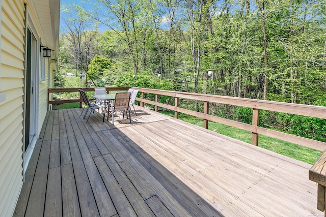 82 Village Dr, Shelton, CT 06484 - deck featuring outdoor dining space
