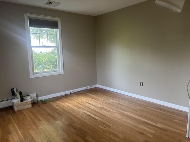 14 N Washington Ave, East Lyme, CT 06357 - spare room featuring wood finished floors and baseboards