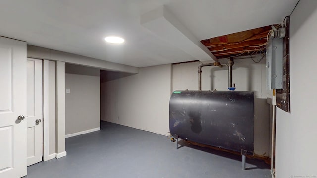 8 Batt St, Middletown, CT 06457 - finished basement featuring heating fuel