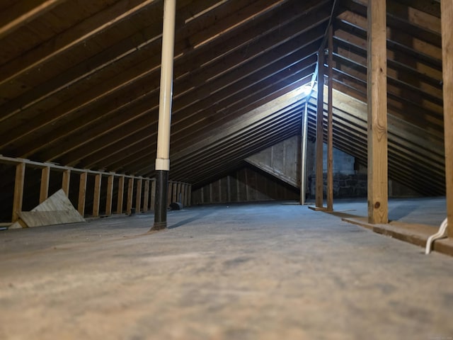 28 Shortwoods Rd, New Fairfield, CT 06812 - view of unfinished attic