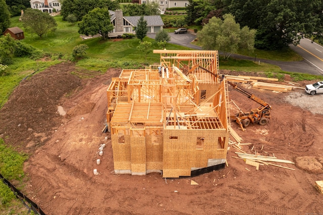 1617 New London Tpke, Glastonbury, CT 06033 - aerial view of property and surrounding area