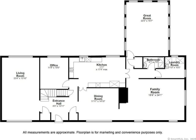 12 Winding Brook Ln, Redding, CT 06896 - view of room layout
