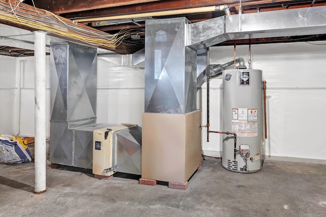 utilities featuring water heater