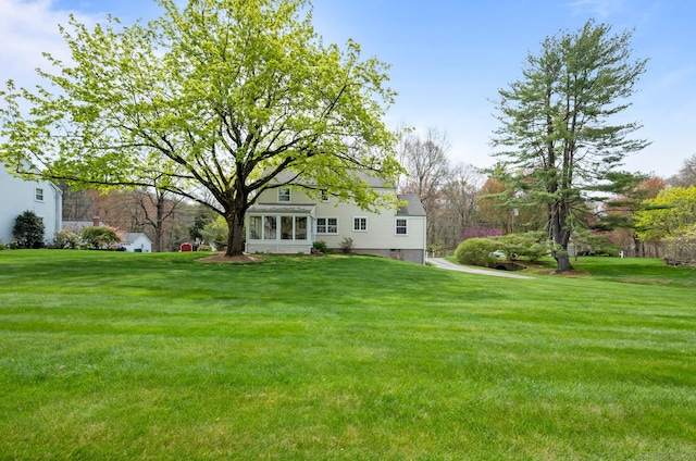 view of yard