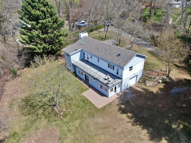 drone / aerial view