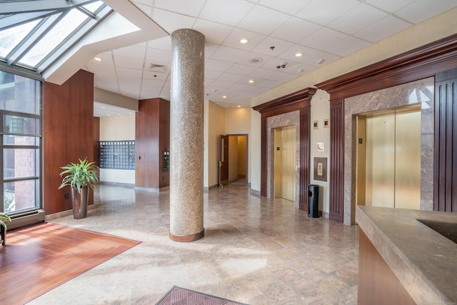 view of community lobby