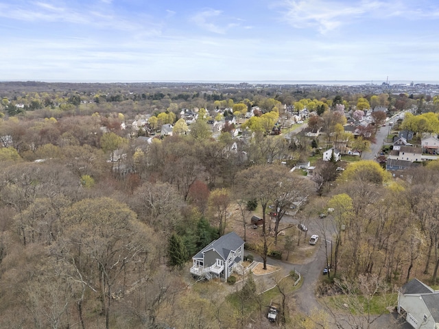 aerial overview of property's location