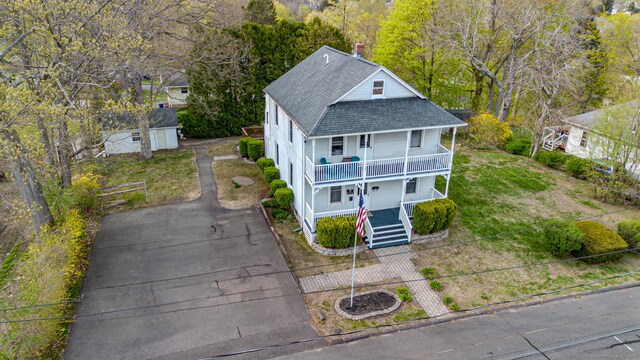 30 Merrimac St, Watertown, CT 06779 - birds eye view of property