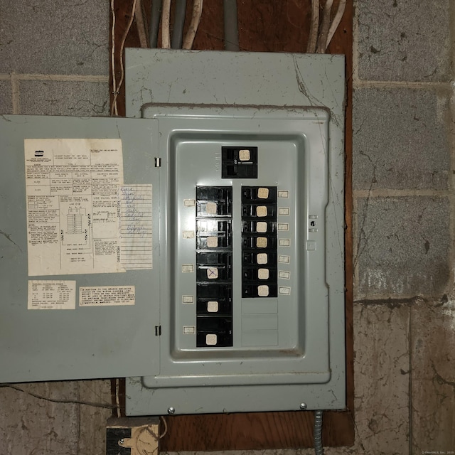 utilities with electric panel