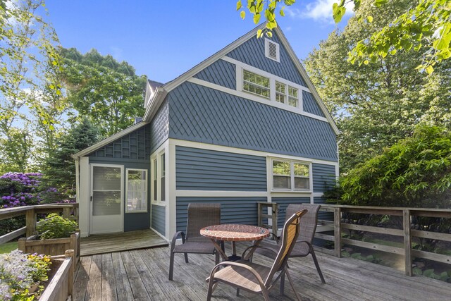 259 N Main St, Stonington, CT 06378 - view of wooden deck
