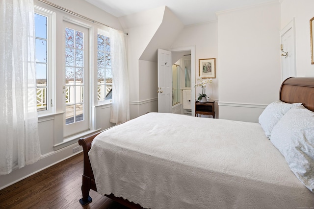 828 Sasco Hill Rd, Fairfield, CT 06824 - bedroom featuring wood finished floors and baseboards