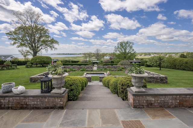 828 Sasco Hill Rd, Fairfield, CT 06824 - view of home's community with a lawn and a water view