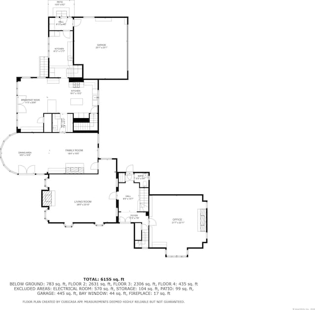 828 Sasco Hill Rd, Fairfield, CT 06824 - home floor plan
