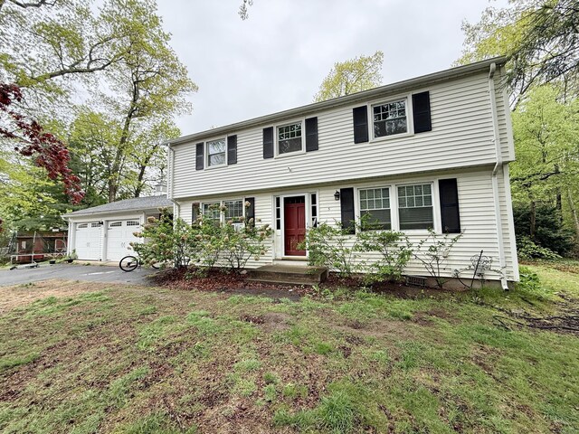 5 Hampton Rd, Enfield, CT 06082 - colonial home featuring asphalt driveway