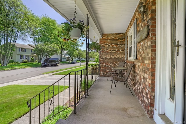 330 Flagler Ave, Stratford, CT 06614 - covered porch with a residential view