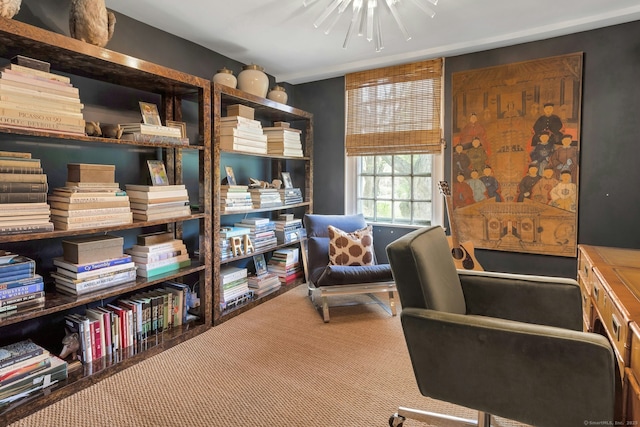 35 Old Redding Rd, Easton, CT 06612 - view of carpeted office