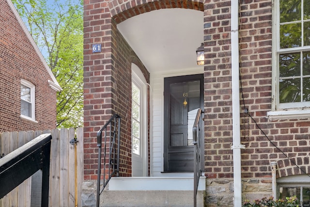 61 Longview Ave, Fairfield, CT 06824 - entrance to property featuring fence, a gate, and brick siding