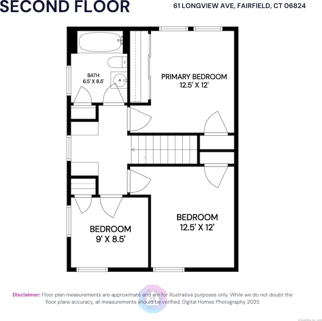 61 Longview Ave, Fairfield, CT 06824 - view of layout