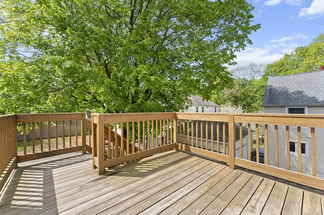 6 Beech St, Bristol, CT 06010 - view of wooden deck