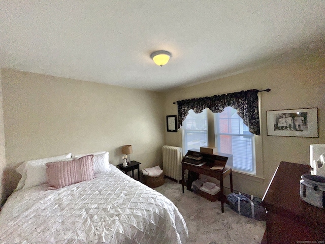 78-80 Lancaster Rd, West Hartford, CT 06119 - carpeted bedroom featuring radiator heating unit