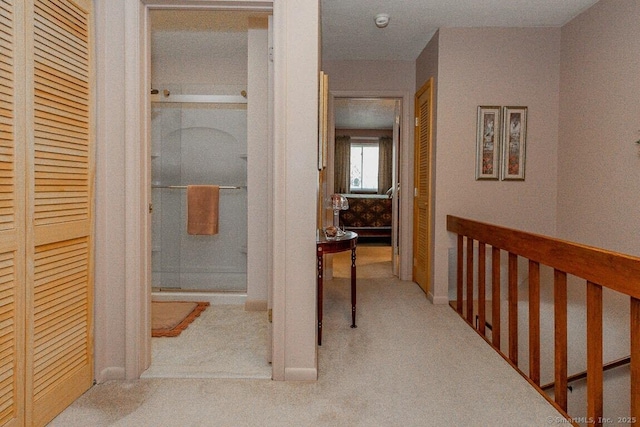corridor featuring carpet