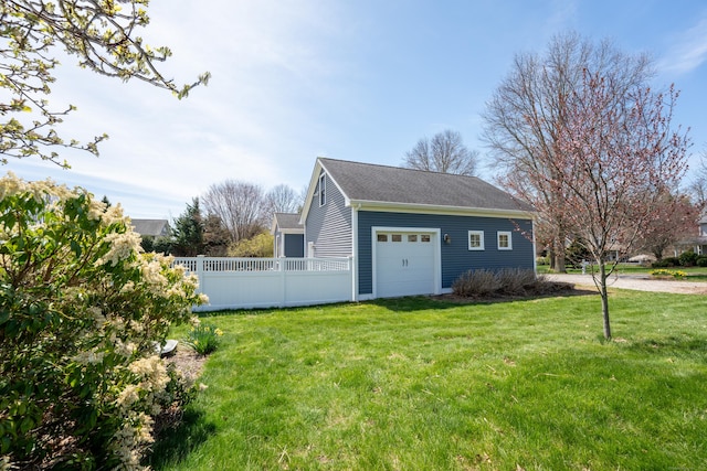 6 Holdridge Ct, Groton, CT 06355 - garage featuring fence