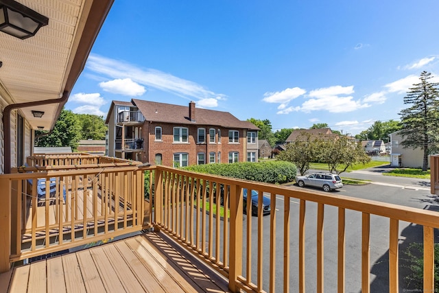 268 Lawlor St Apt 6, New Britain, CT 06051 - wooden terrace with a residential view