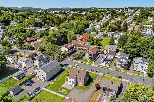 268 Lawlor St Apt 6, New Britain, CT 06051 - aerial view of property's location with nearby suburban area
