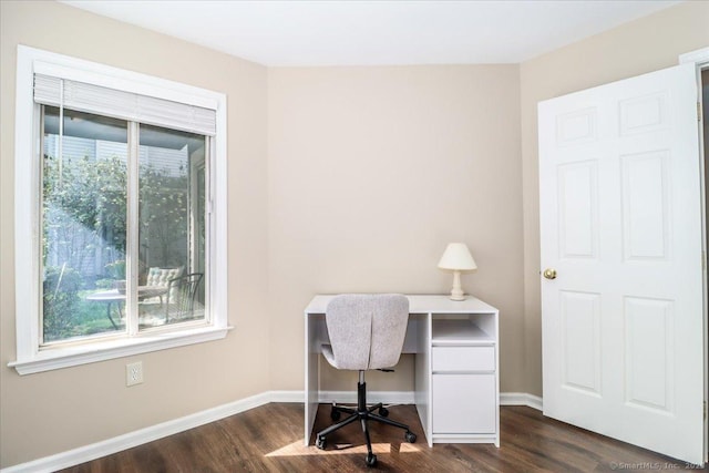 20 E Pembroke Rd Unit 36, Danbury, CT 06811 - office space with baseboards and dark wood-style flooring