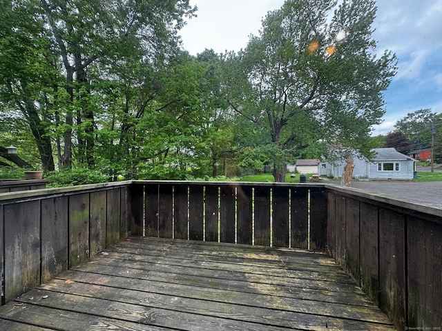 136 Westbury Park Rd Apt C, Watertown, CT 06795 - view of wooden deck