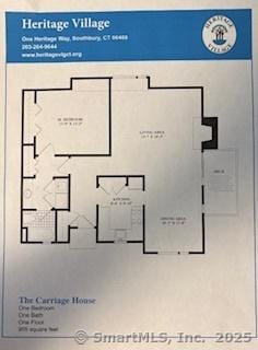 79 Heritage Vlg Unit B, Southbury, CT 06488 - floor plan