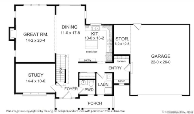 view of layout