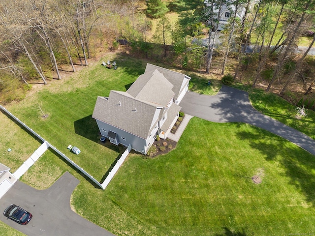 drone / aerial view