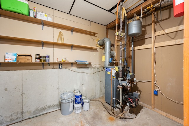 utilities featuring a heating unit