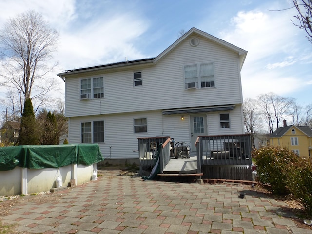 56 Hoadley St, Naugatuck, CT 06770 - back of house featuring a wooden deck