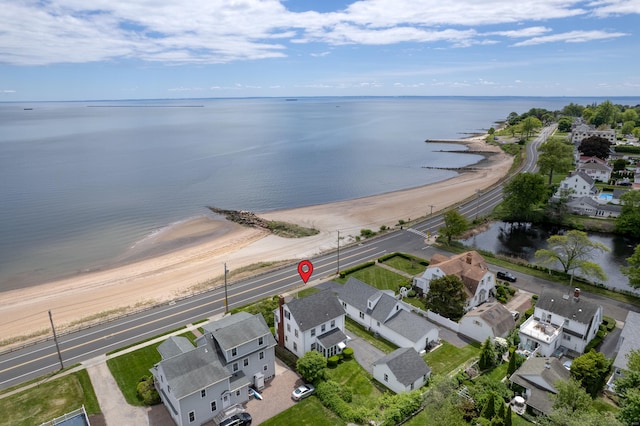706 Ocean Ave, West Haven, CT 06516 - aerial overview of property's location with a nearby body of water and nearby suburban area