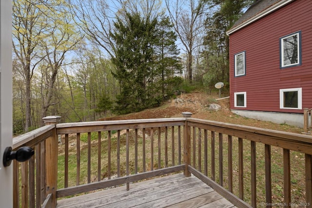 view of deck