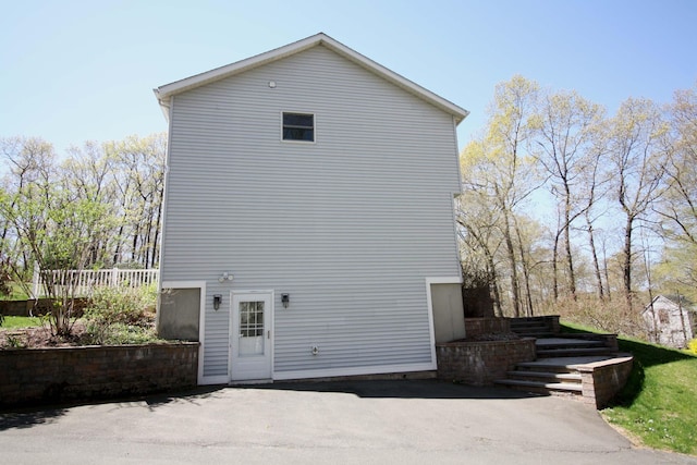 view of rear view of house
