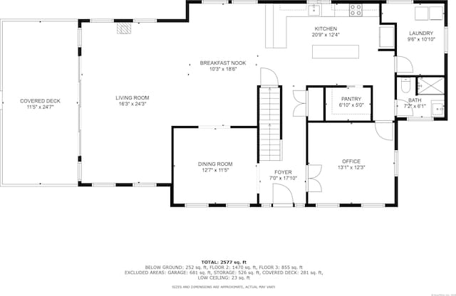 view of layout