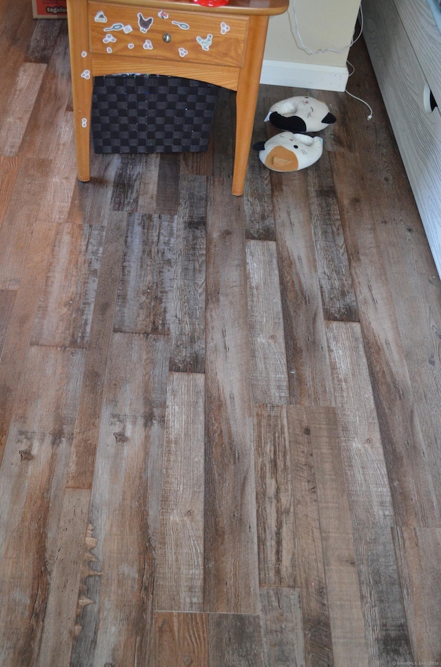 details with wood finished floors