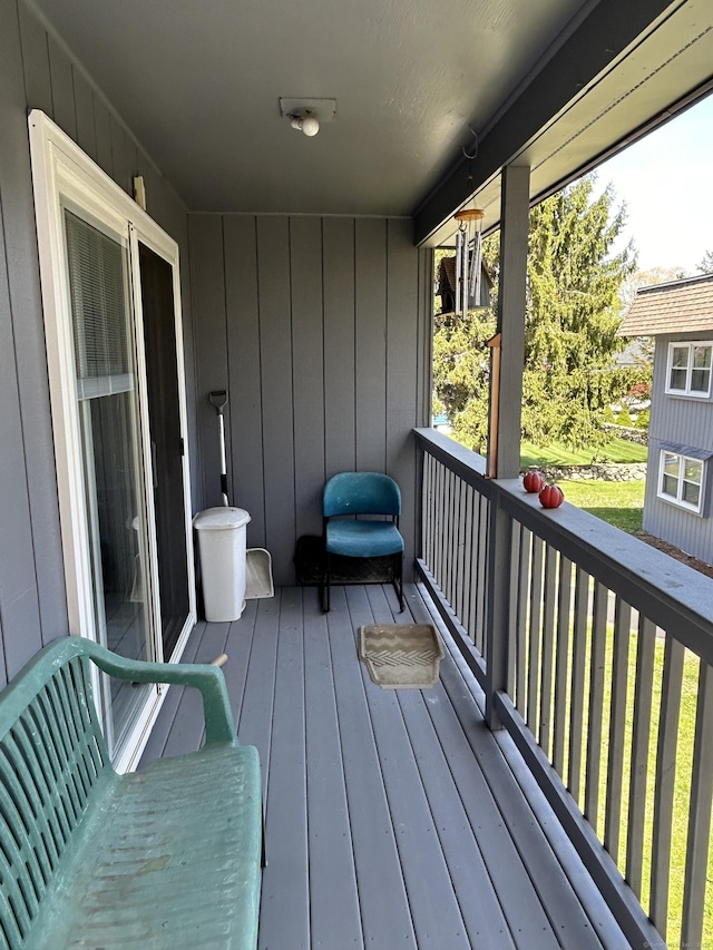 55 Virginia Ave Apt C, Groton, CT 06340 - view of wooden deck