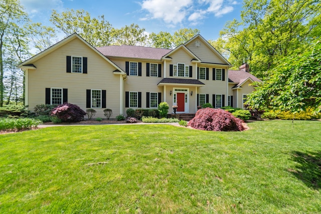 24 Scott Rd, Oxford, CT 06478 - colonial home featuring a front yard